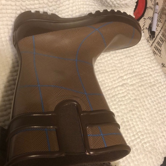 Sperry Rain Boots Rubber - Size 7M - Picture 7 of 8